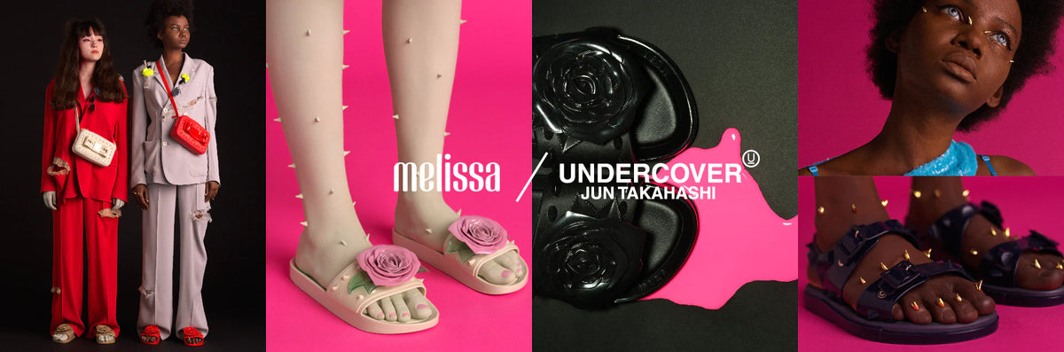 Melissa X UNDERCOVER(アンダーカバー)初のコラボレーション Melissa X UNDERCOVER(アンダーカバー)初のコラボレーション