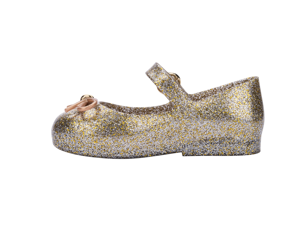 Mini Melissa Sweet Love BB Gold/Silver Glitter