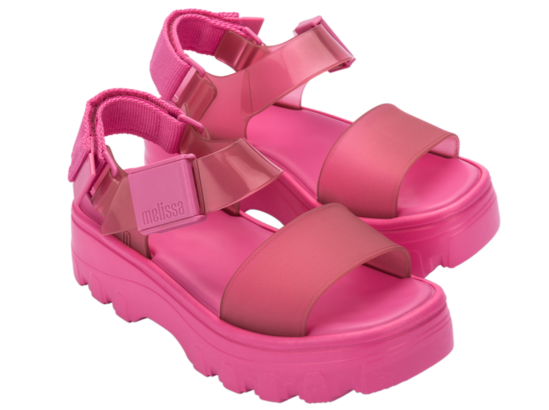 Melissa Kick Off Sandal Pink | melissa shoes Japan