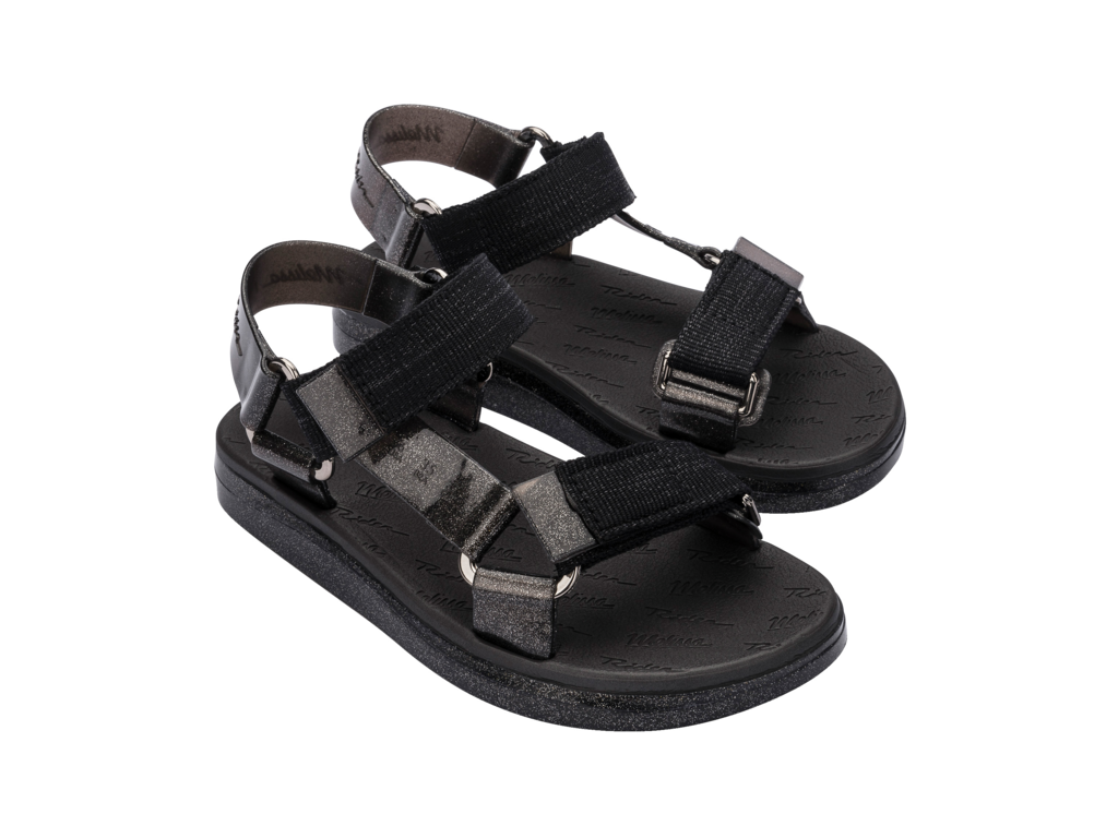 melissa(メリッサ)・Papete + Rider Good Times サンダル Melissa Papete + Rider Good Times Glitter Black – melissa