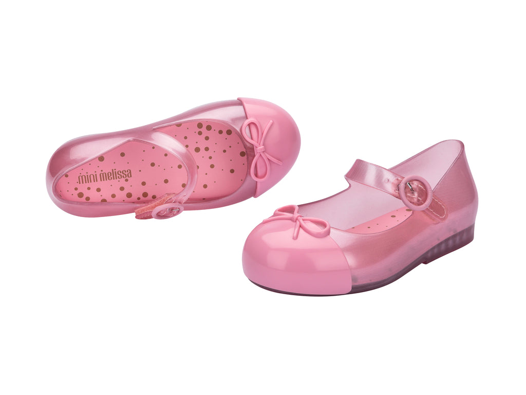 Mini Melissa Sweet Love Cap Toe Pink