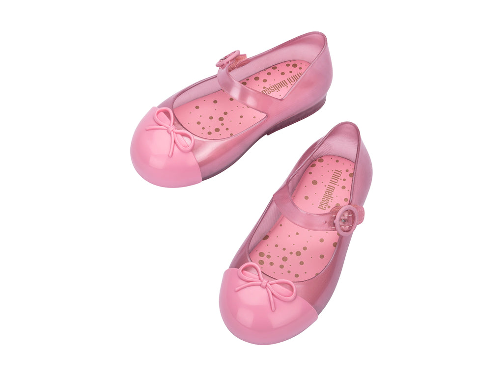 Mini Melissa Sweet Love Cap Toe Pink