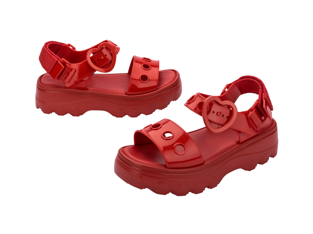 Melissa Kick Off Hot Red