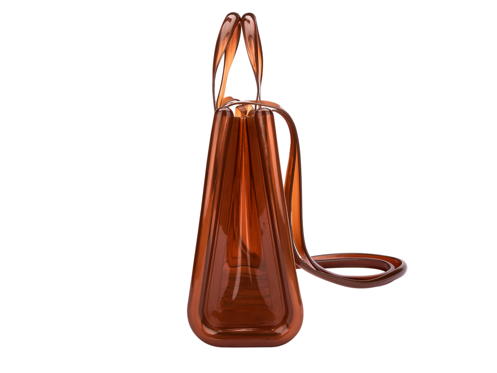 Melissa x Telfar Medium Jelly Shopper Brown | melissa shoes Japan