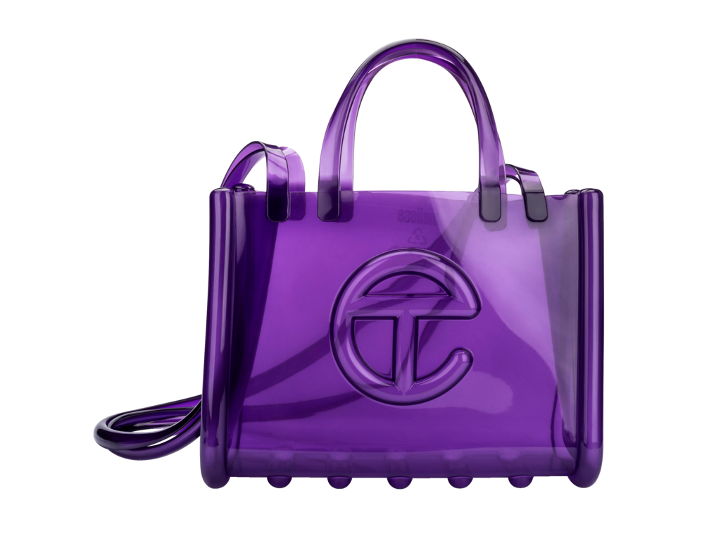 Melissa x Telfar Medium Jelly Shopper Purple – melissa shoes