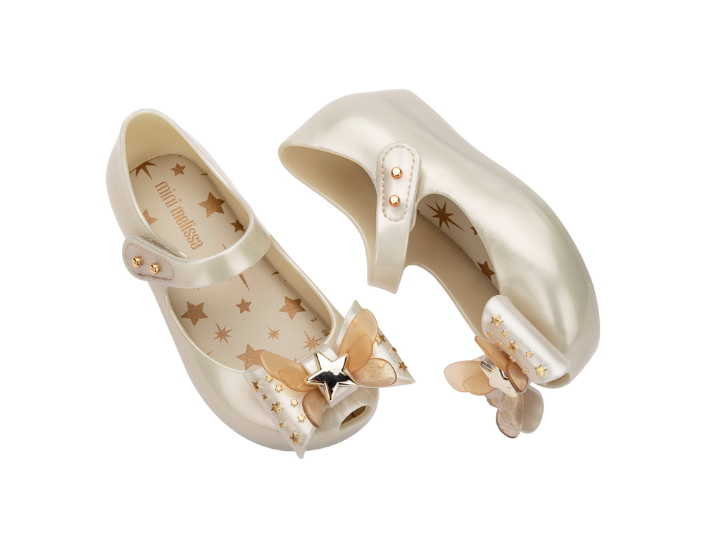 Mini Melissa Ultragirl Star II BB White Metallic