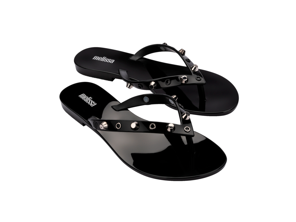 Melissa Harmonic Studs Black | melissa shoes Japan