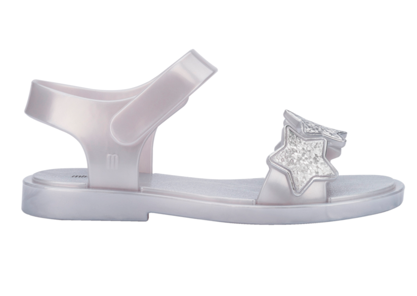 Glitter Melissa Salto Alto Transparente Glitter Melissa Shoes