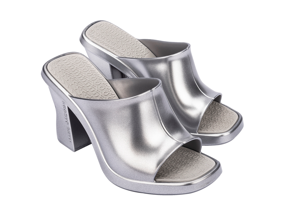 Melissa Mule x MARC JACOBS Silver/Grey – melissa shoes Japan