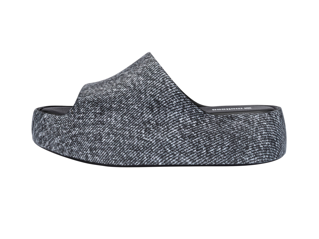Melissa Free Platform Slide Denim