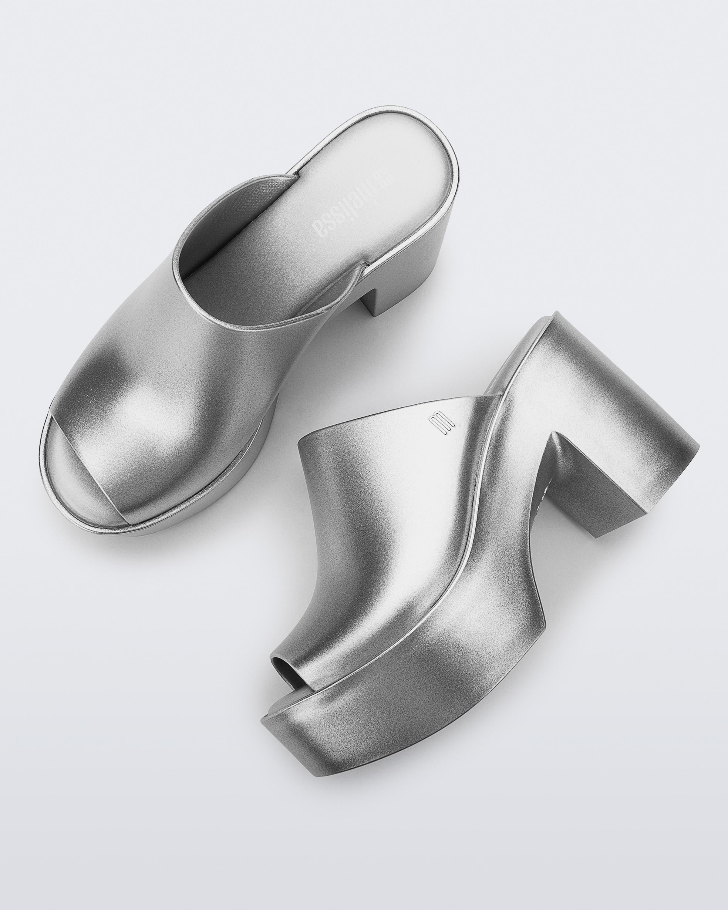 Melissa Mule Hype Metallic