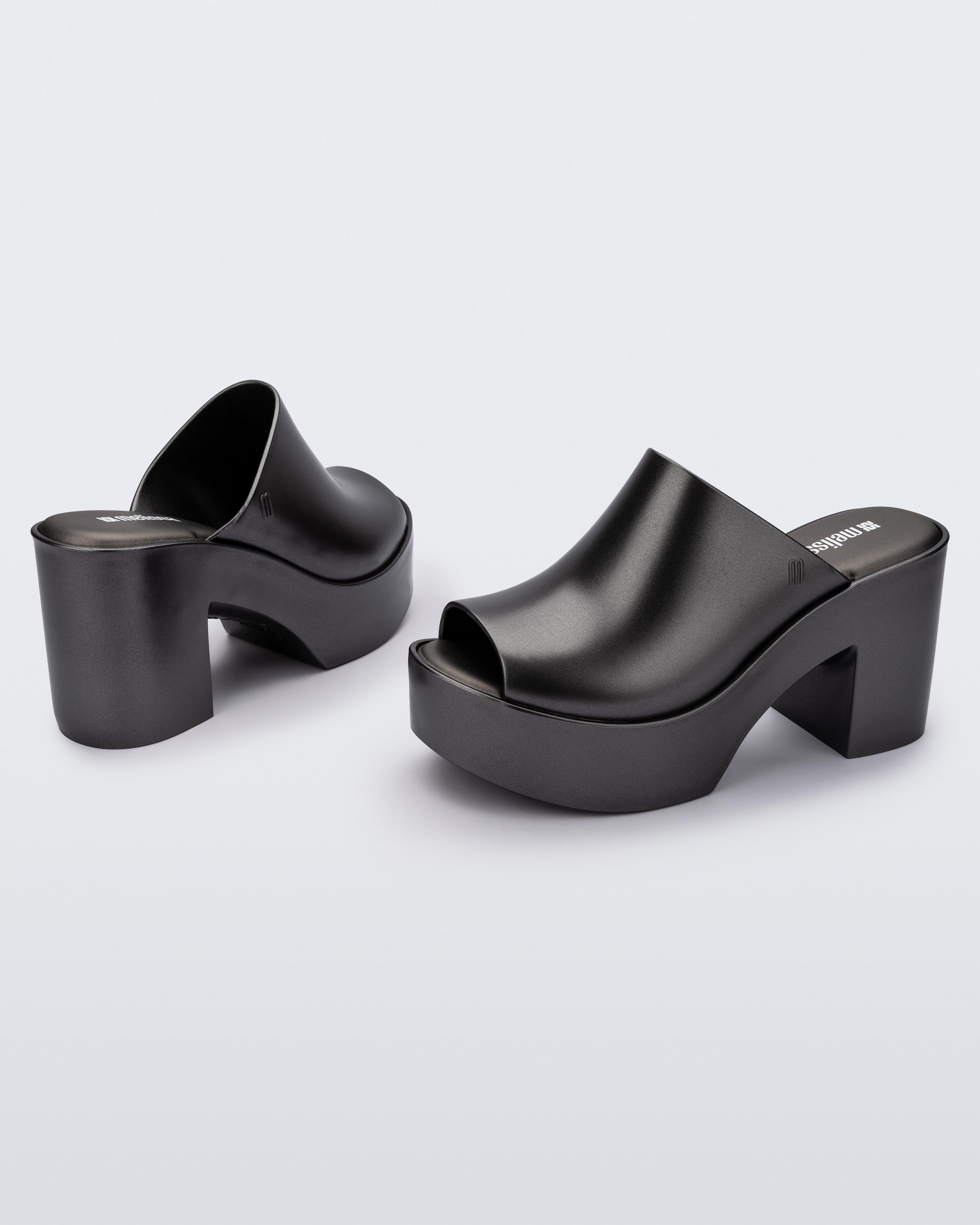 Melissa Mule Hype Metallic