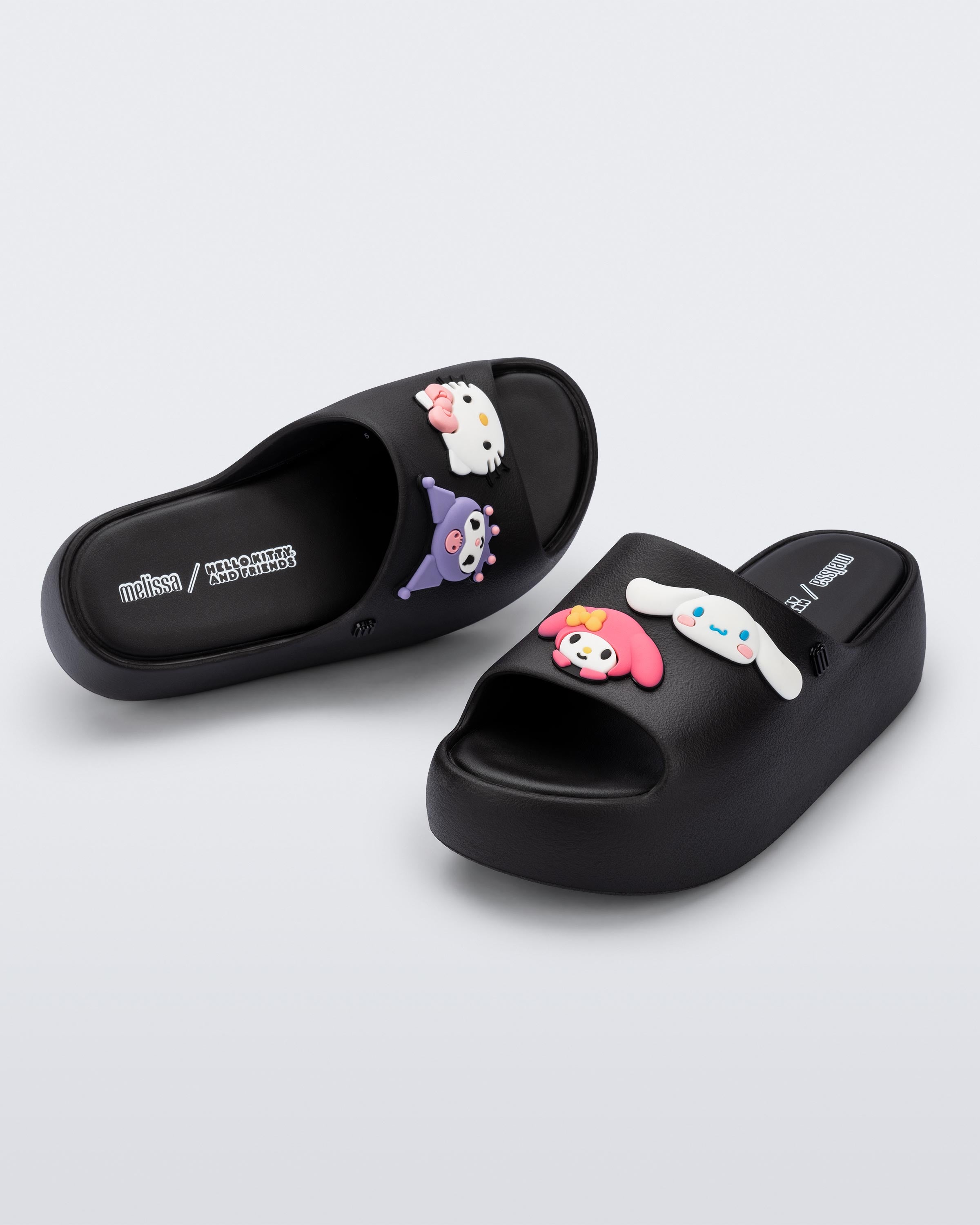 Melissa Free Platform Slide + Hello Kitty And Friends