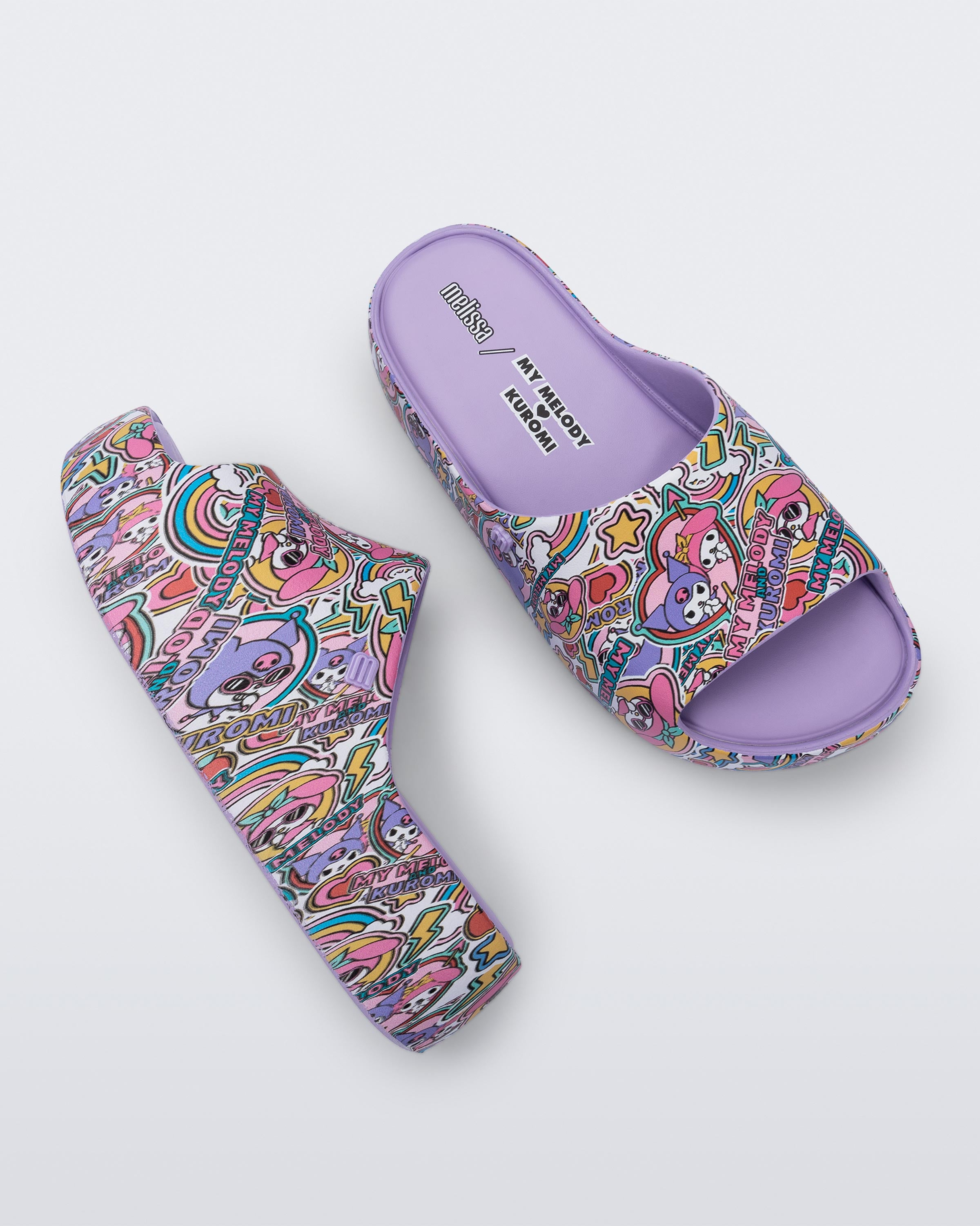 Melissa Free Platform Slide + Hello Kitty And Friends