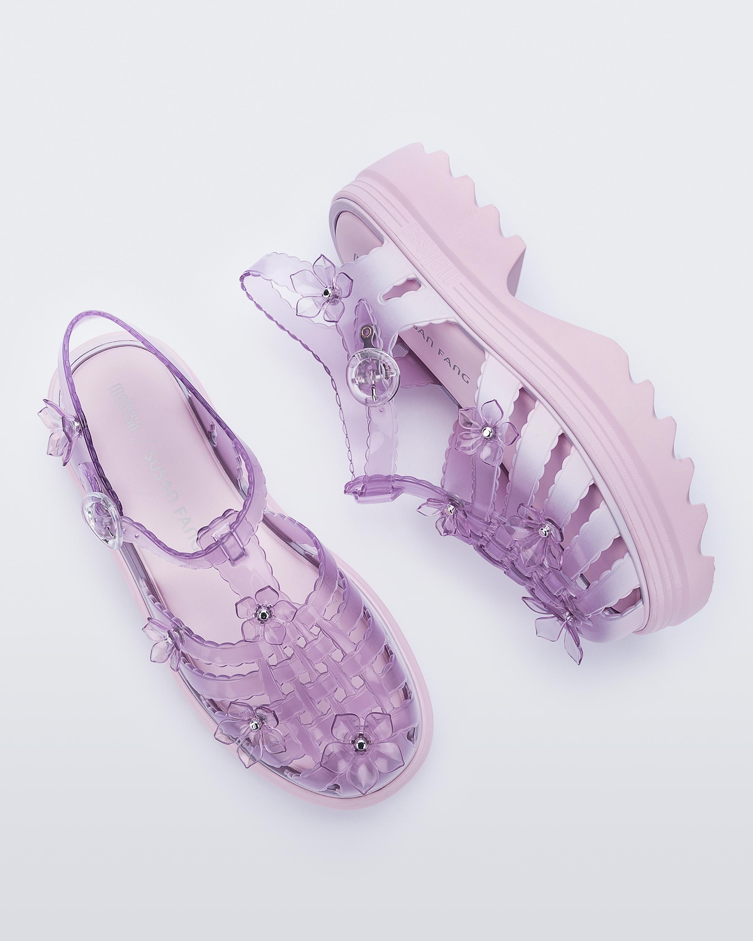 ウララさん専用 Melissaパンプス＋Houdini VIVIENNE WESTWOOD x MELISSA 'Lady Dragon II' Aurora Shoes Blue-Hot