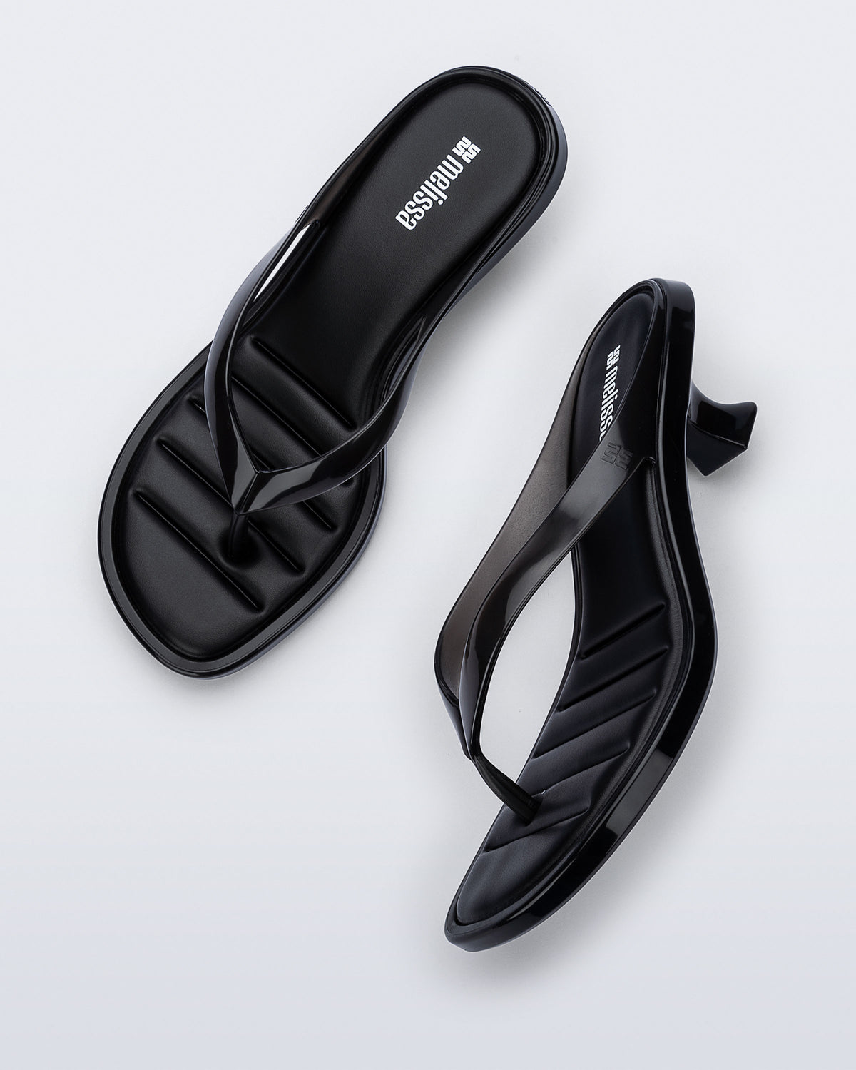 Melissa Thong Kitten Heel