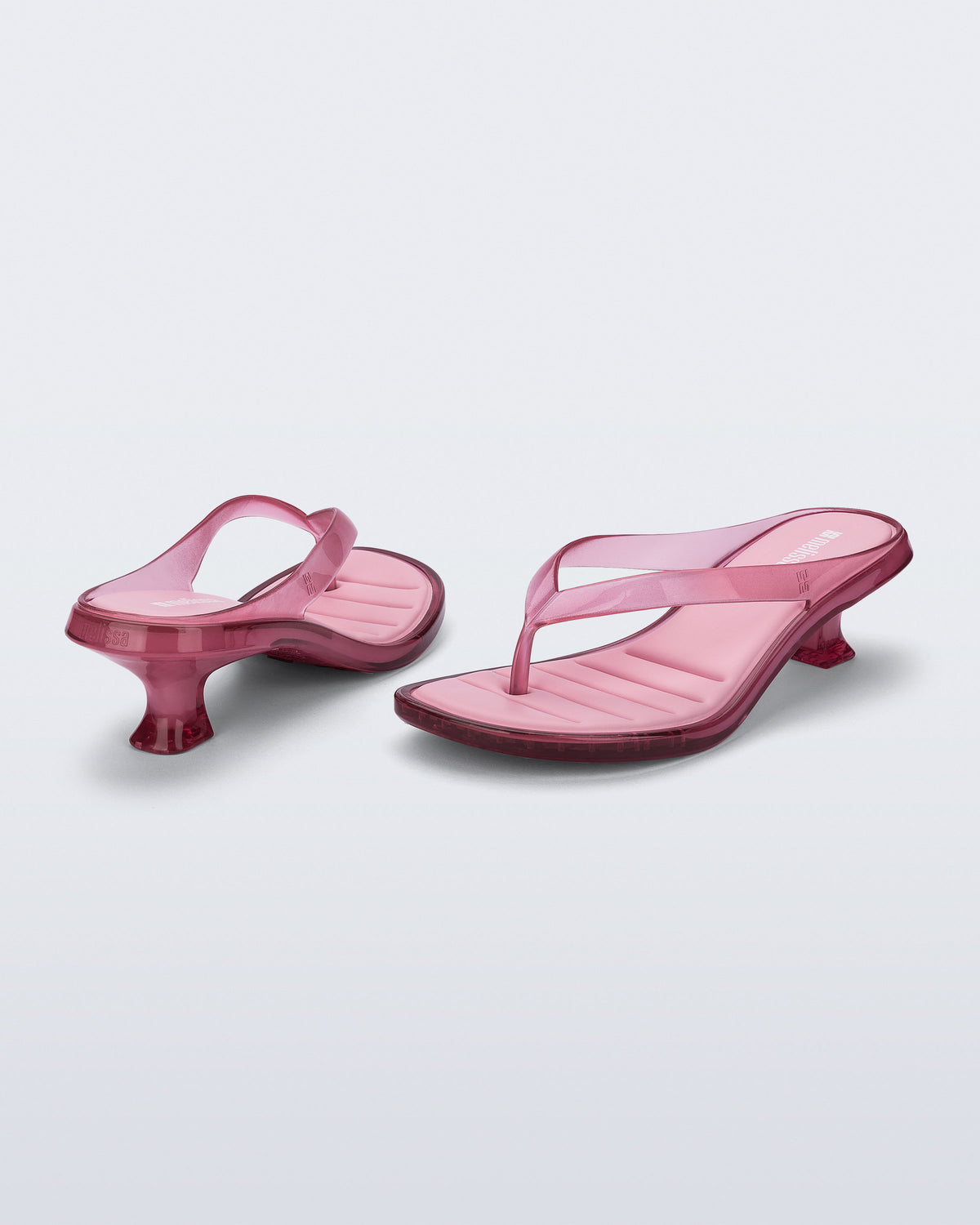 Melissa Thong Kitten Heel