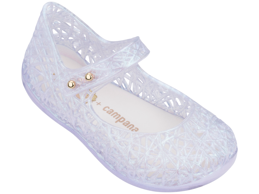 Mini Melissa Campana Zigzag White – melissa shoes Japan
