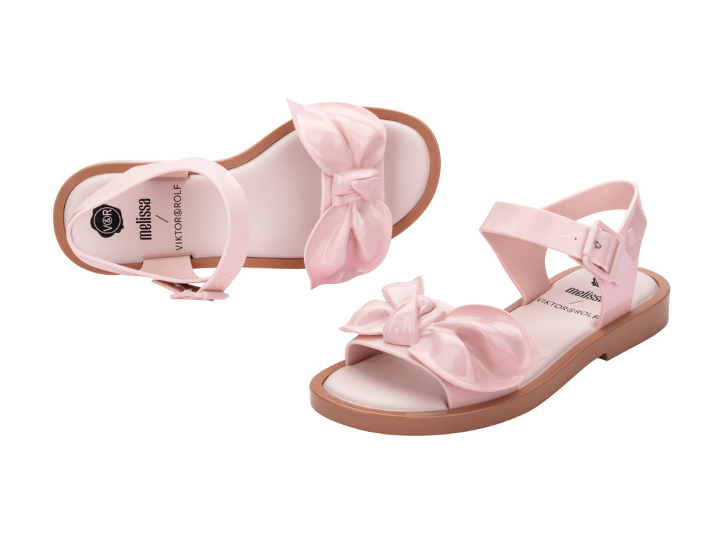 Melissa Mar Sandal Tie + Viktor & Rolf Pink