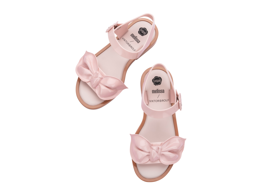 Melissa Mar Sandal Tie + Viktor & Rolf Pink