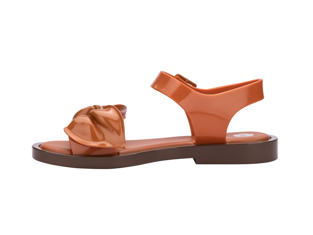 Melissa Mar Sandal Tie + Viktor & Rolf Brown
