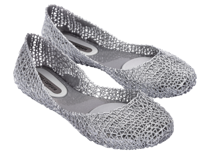 Melissa Campana Papel Silver Metallic (no powder) melissa shoes Japan