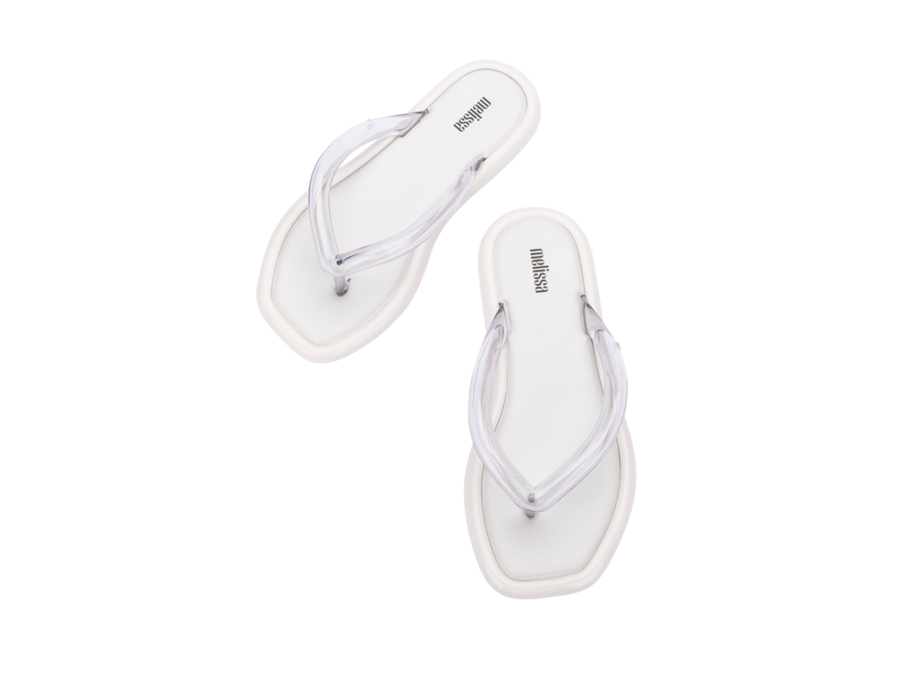 Melissa Airbubble Flip Flop White