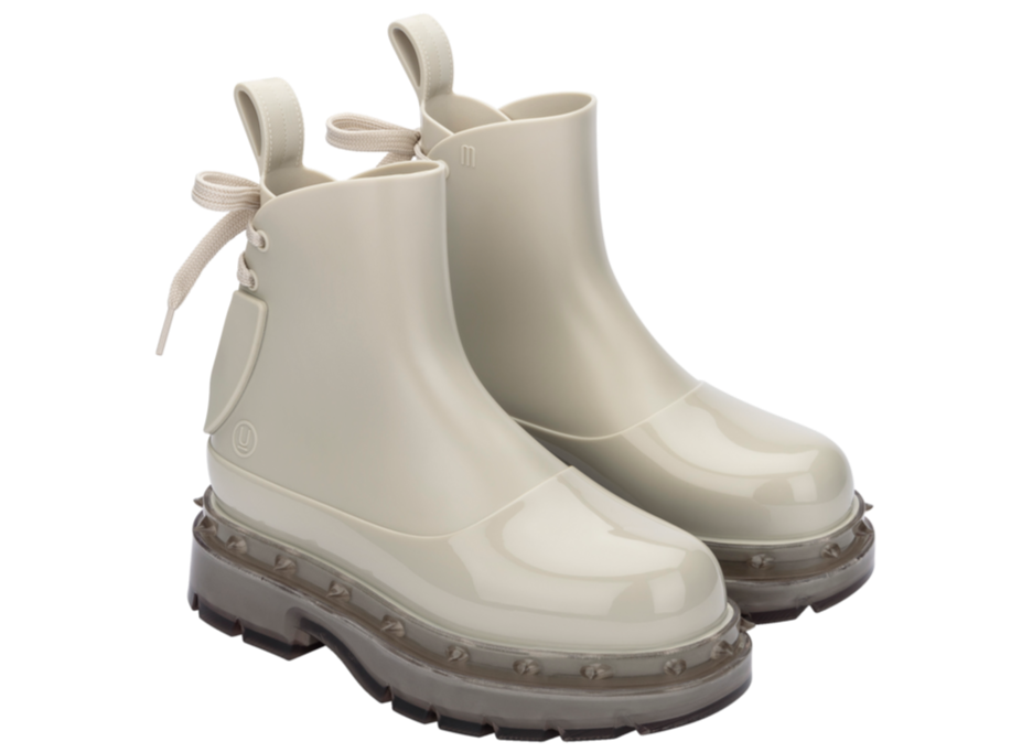 Melissa + Undercover Spike Boot Beige | melissa shoes Japan