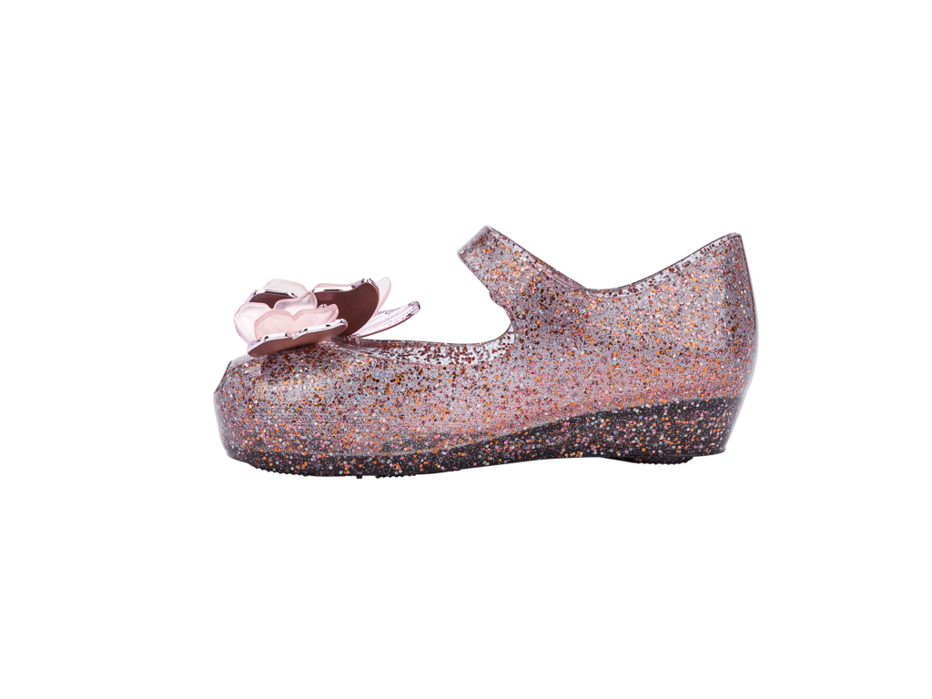 Mini Melissa Ultragirl Fly III Pink Glitter