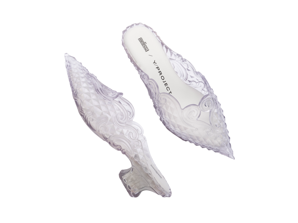 Melissa + Y/Project Court Shoe Clear White | melissa shoes Japan
