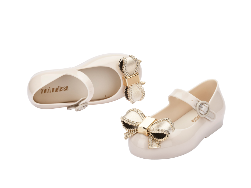 Mini Melissa Sweet Love IV Beige/Gold