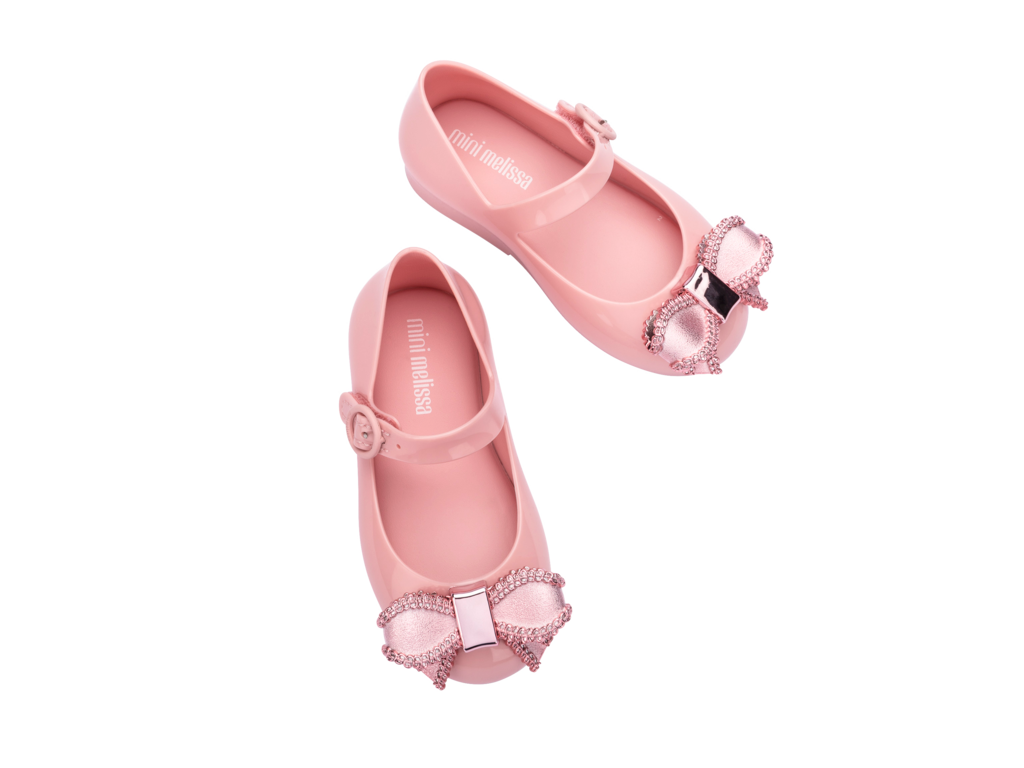 Mini Melissa Sweet Love IV Pink/Metallic Pink