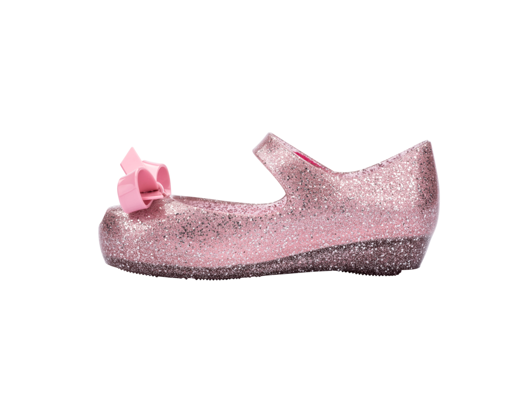 Mini Melissa Ultragirl Bow IV Glitter Pink