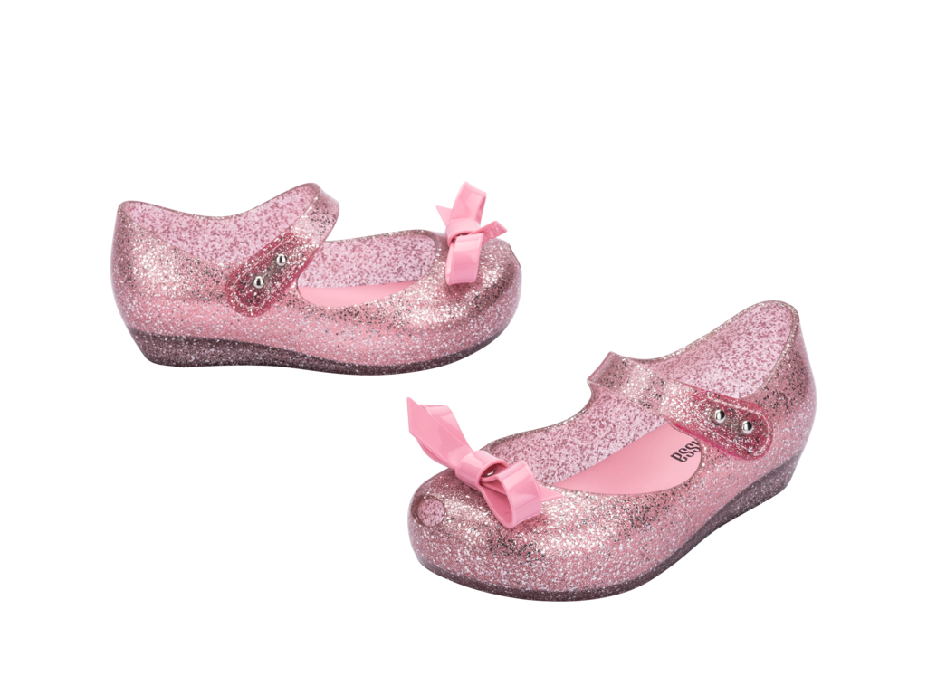 Mini Melissa Ultragirl Bow IV Glitter Pink