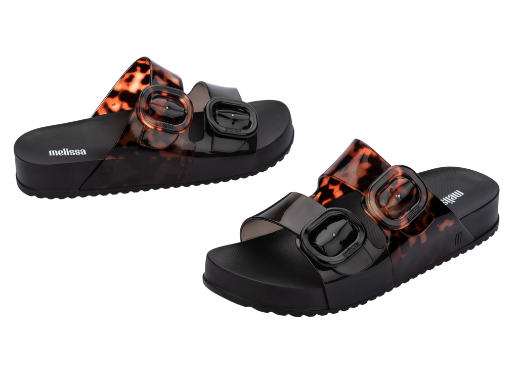 Melissa Cozy Slide Black