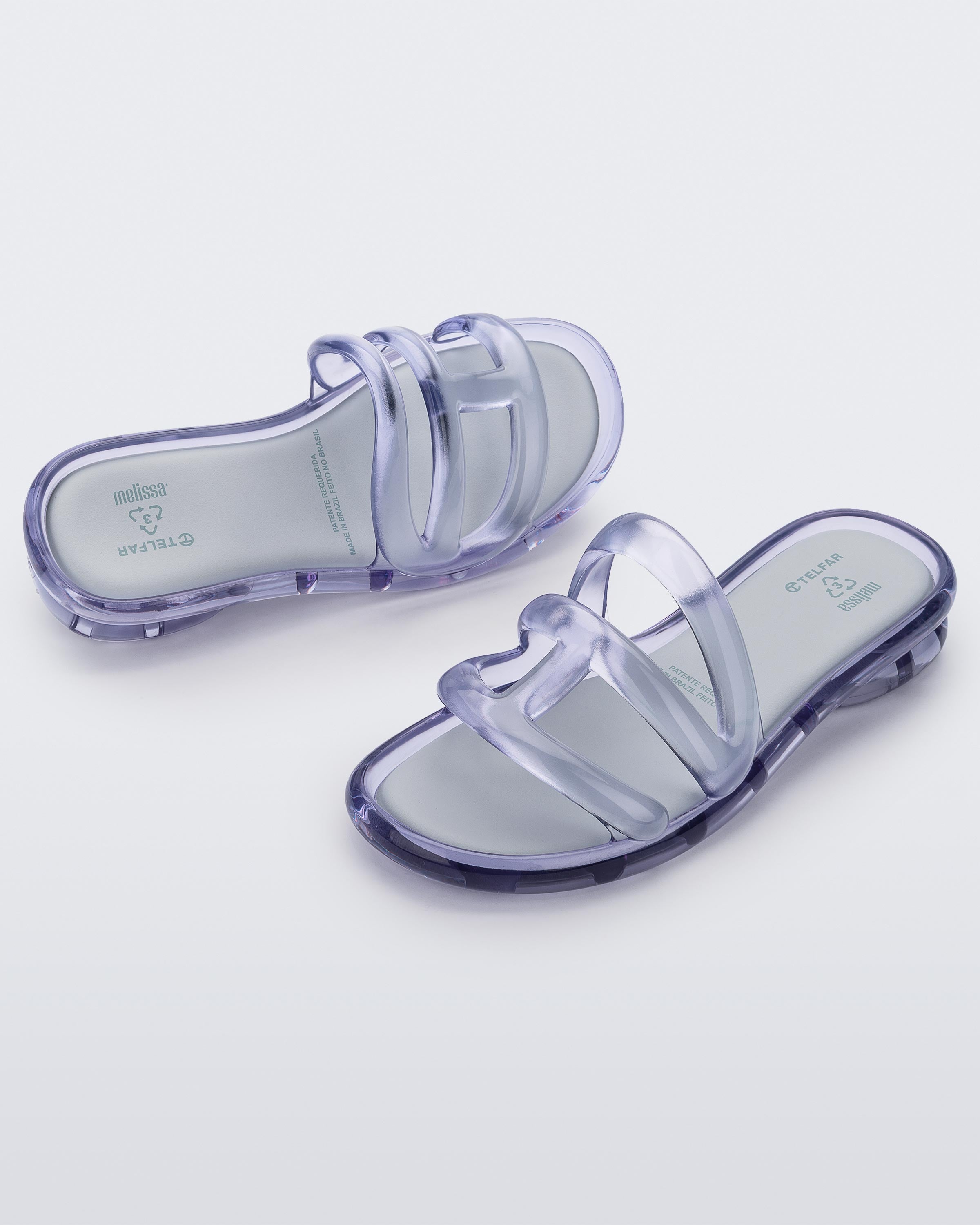 Melissa x Telfar Jelly Slide Clear