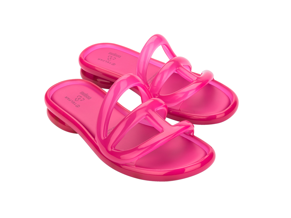 Melissa x Telfar Jelly Slide Pink