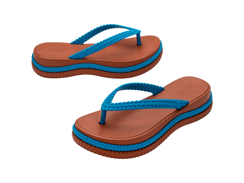 Melissa Leblon Brown/Blue