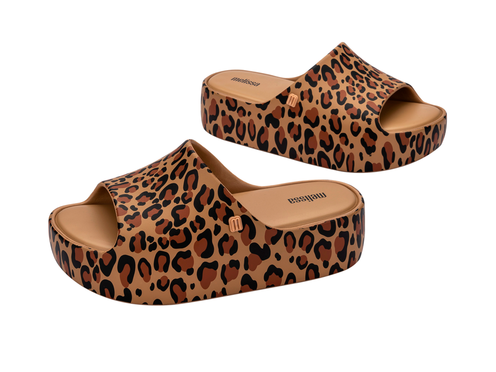 Melissa Free Print Platform Brown