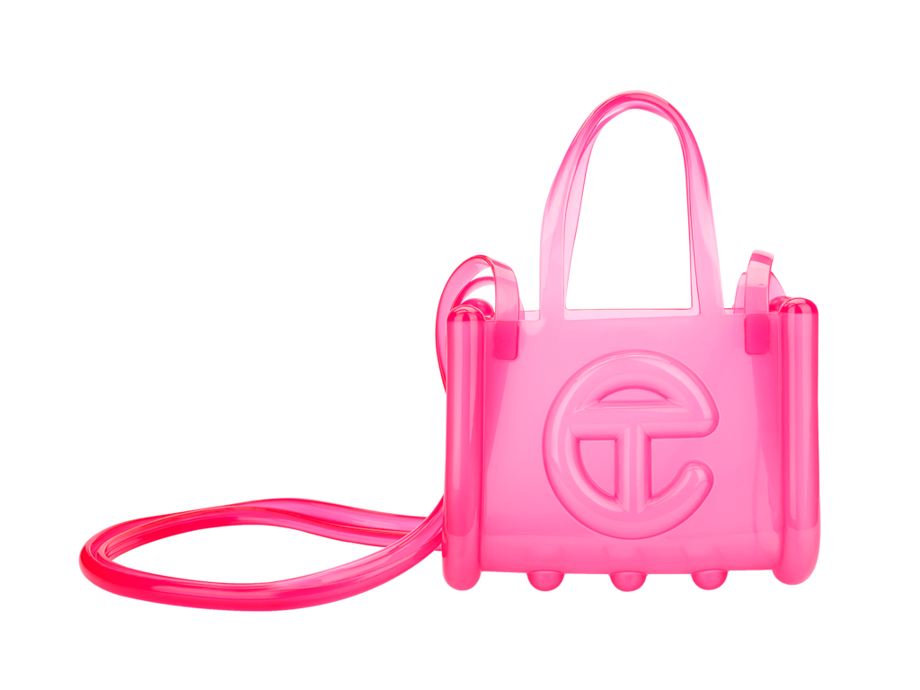 Melissa x Telfar Small Jelly Shopper Pink