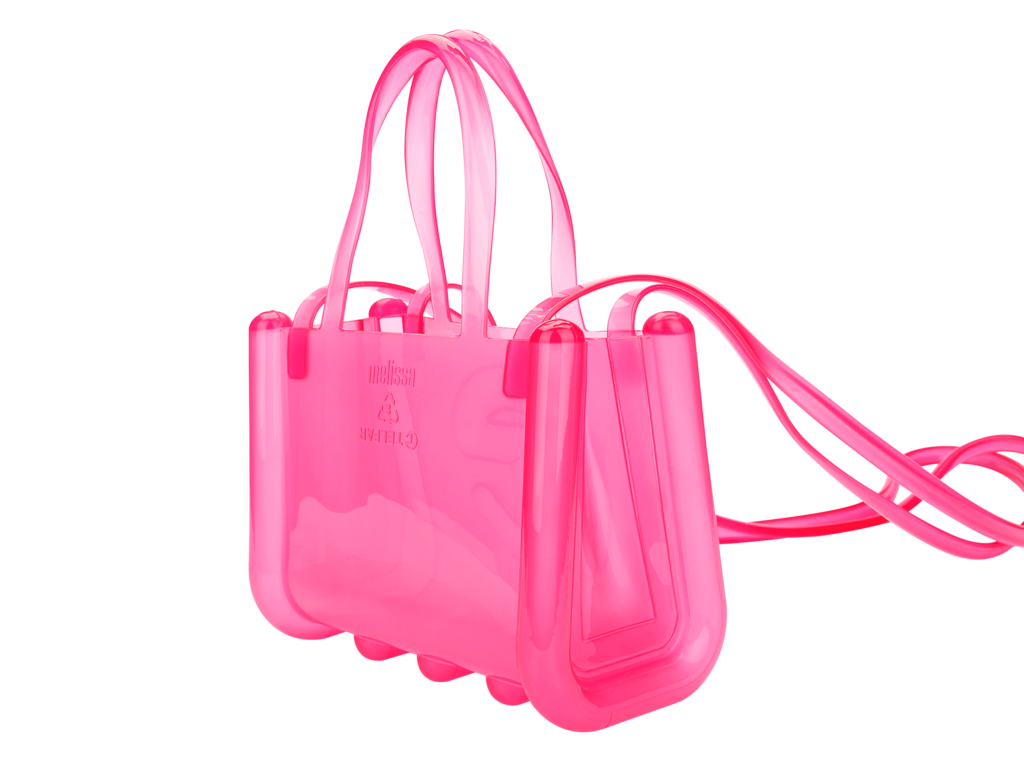 Melissa x Telfar Small Jelly Shopper Pink