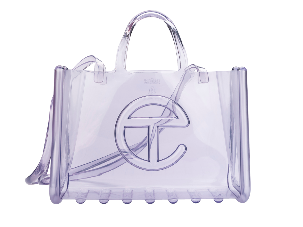 Melissa x Telfar Large Jelly Shopper Clear