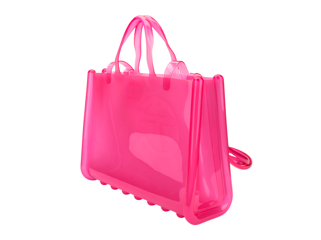 Melissa x Telfar Large Jelly Shopper Pink