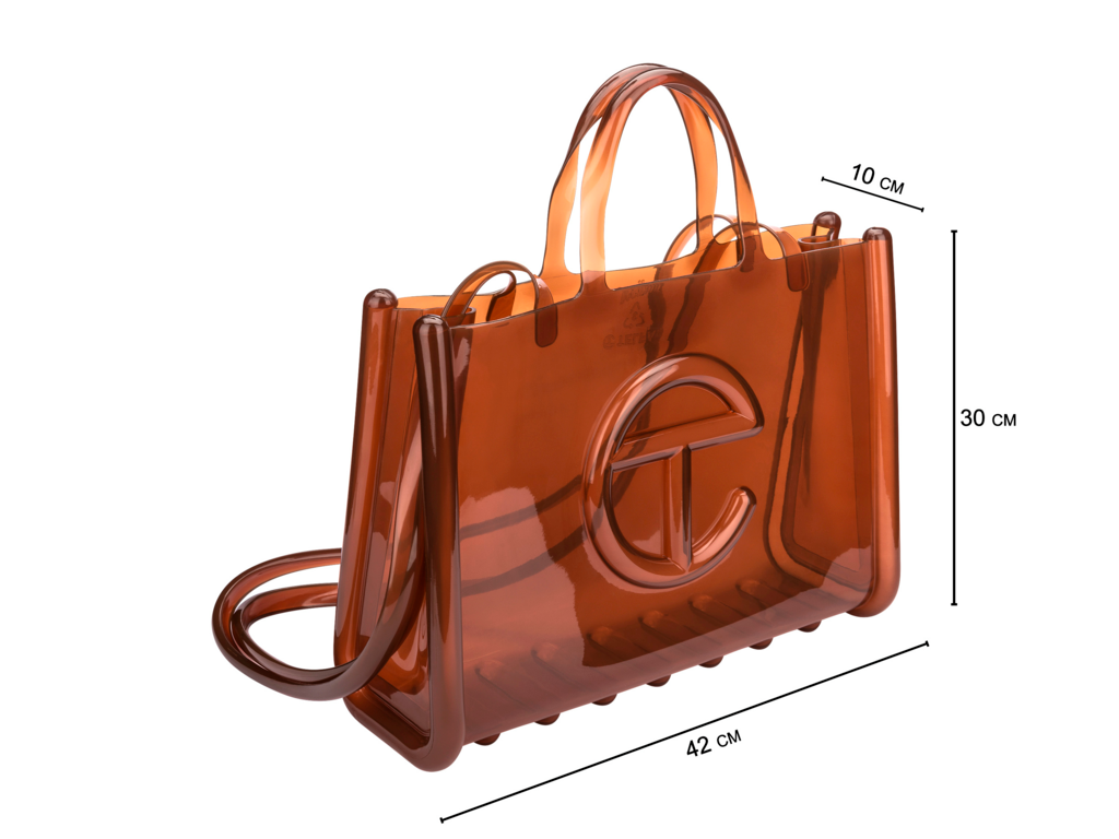 【Telfar】メリッサ × テルファー ショッピングバッグ ラージ Melissa x Telfar Large Jelly Shopper – melissa shoes Japan