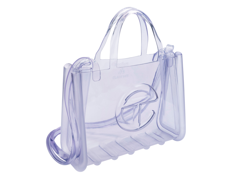 Melissa x Telfar Medium Jelly Shopper Clear