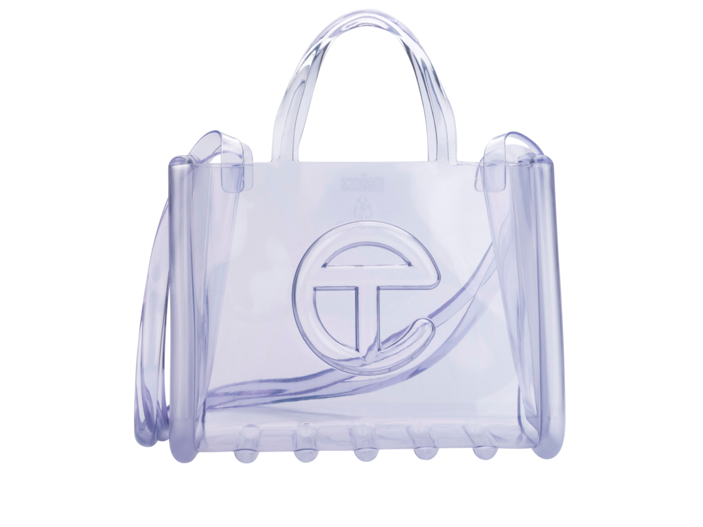 Melissa x Telfar Medium Jelly Shopper Clear