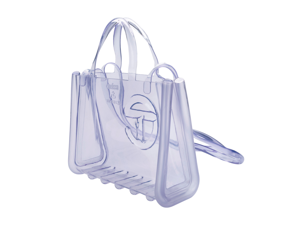 Melissa x Telfar Medium Jelly Shopper Clear