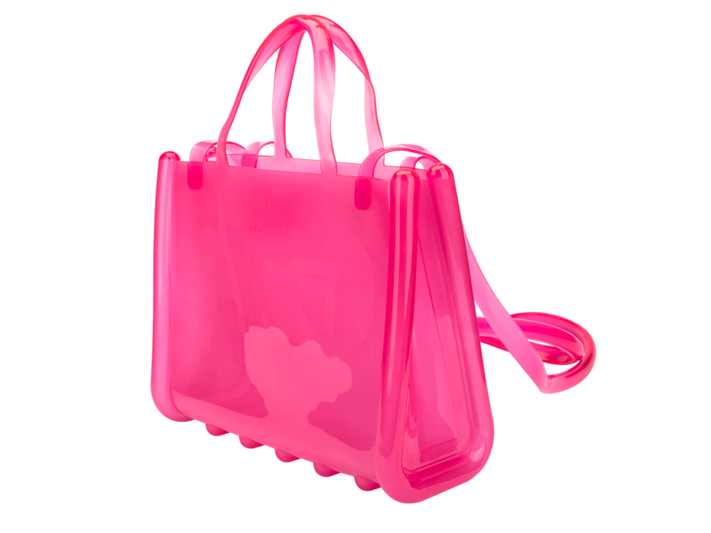 Melissa x Telfar Medium Jelly Shopper Pink | melissa shoes Japan