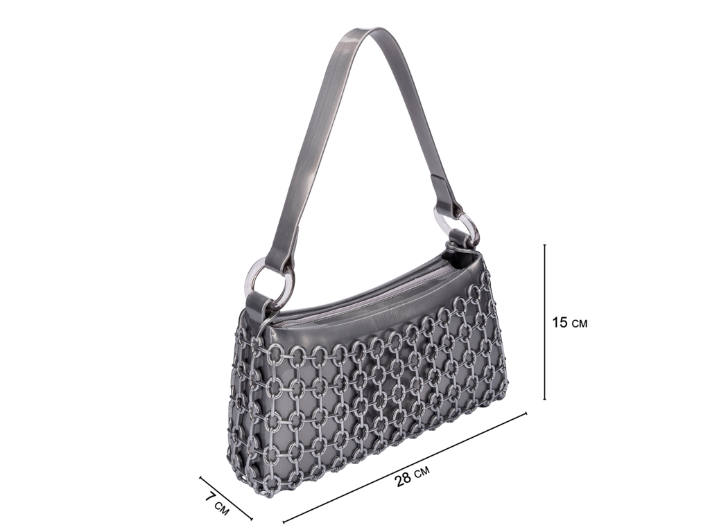 Melissa Hoop Bag Silver