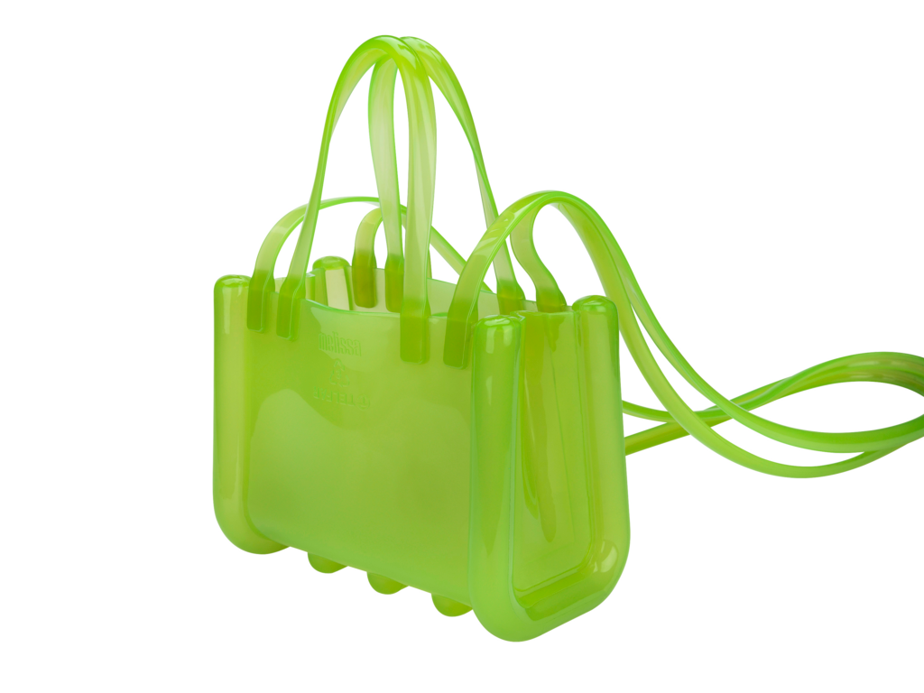 Melissa x Telfar Small Jelly Shopper Green